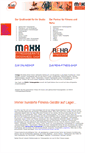 Mobile Screenshot of maxx-fitnessgeraete.de